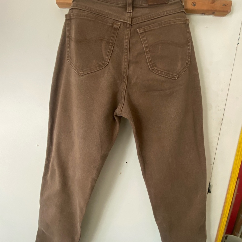 Vintage Lee Women’s Straight Leg Jeans Brown